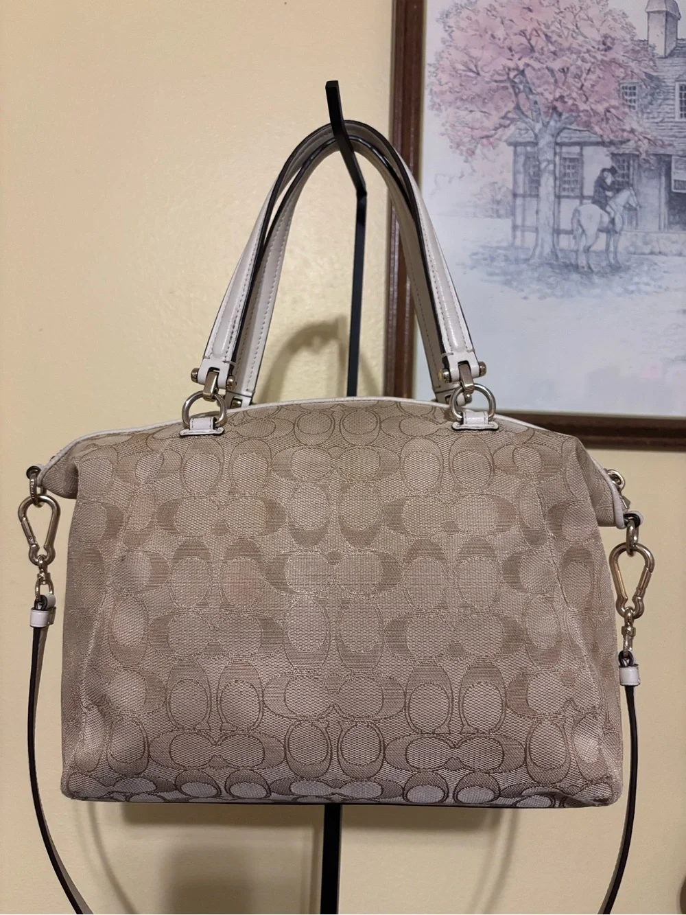 Coach signature jacquard